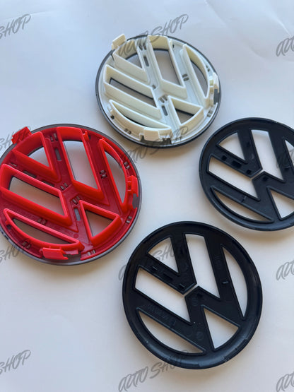 Pack Logo avant + arrière Polo 5 6R Phase 1 Noir - AUTO SHOP