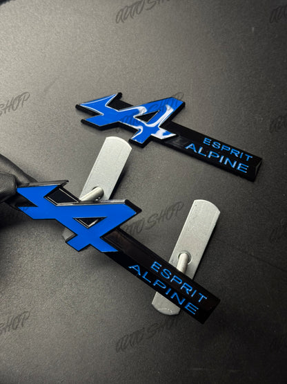 Badge Renault Esprit Alpine Coffre Ailes Calandre - AUTO SHOP