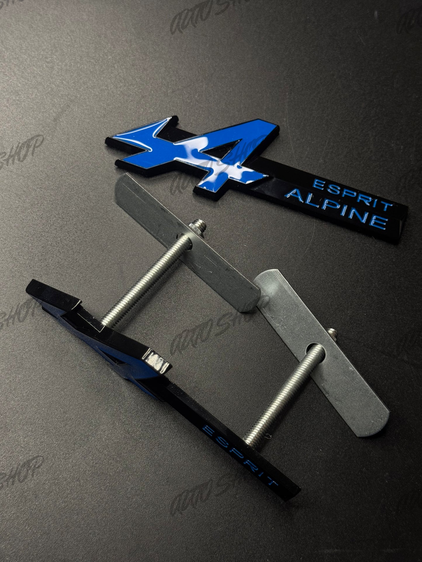 Badge Renault Esprit Alpine Coffre Ailes Calandre - AUTO SHOP