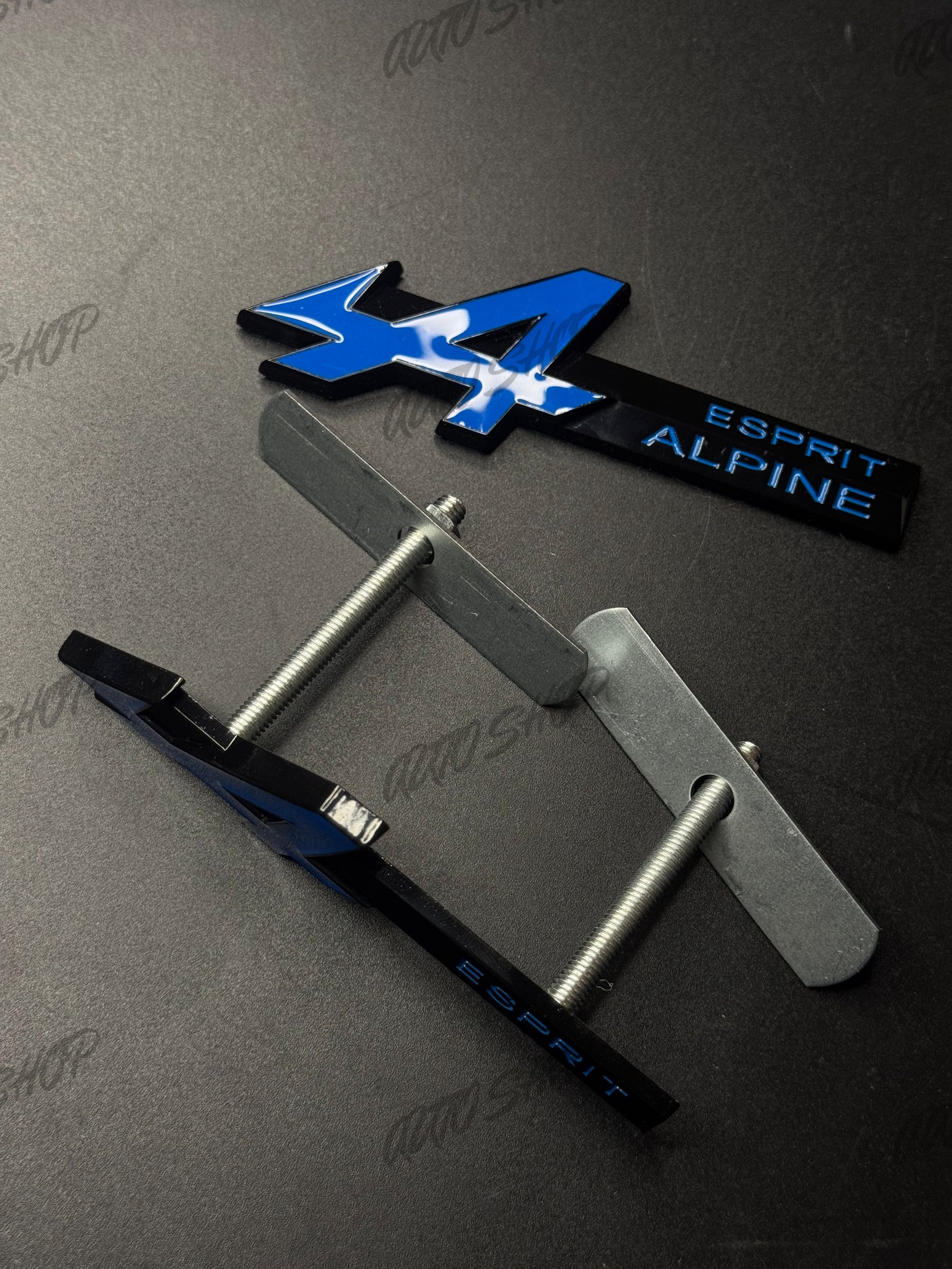 Badge Renault Esprit Alpine Coffre Ailes Calandre - AUTO SHOP