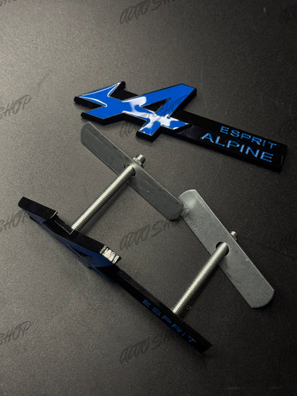 Badge Renault Esprit Alpine Coffre Ailes Calandre - AUTO SHOP