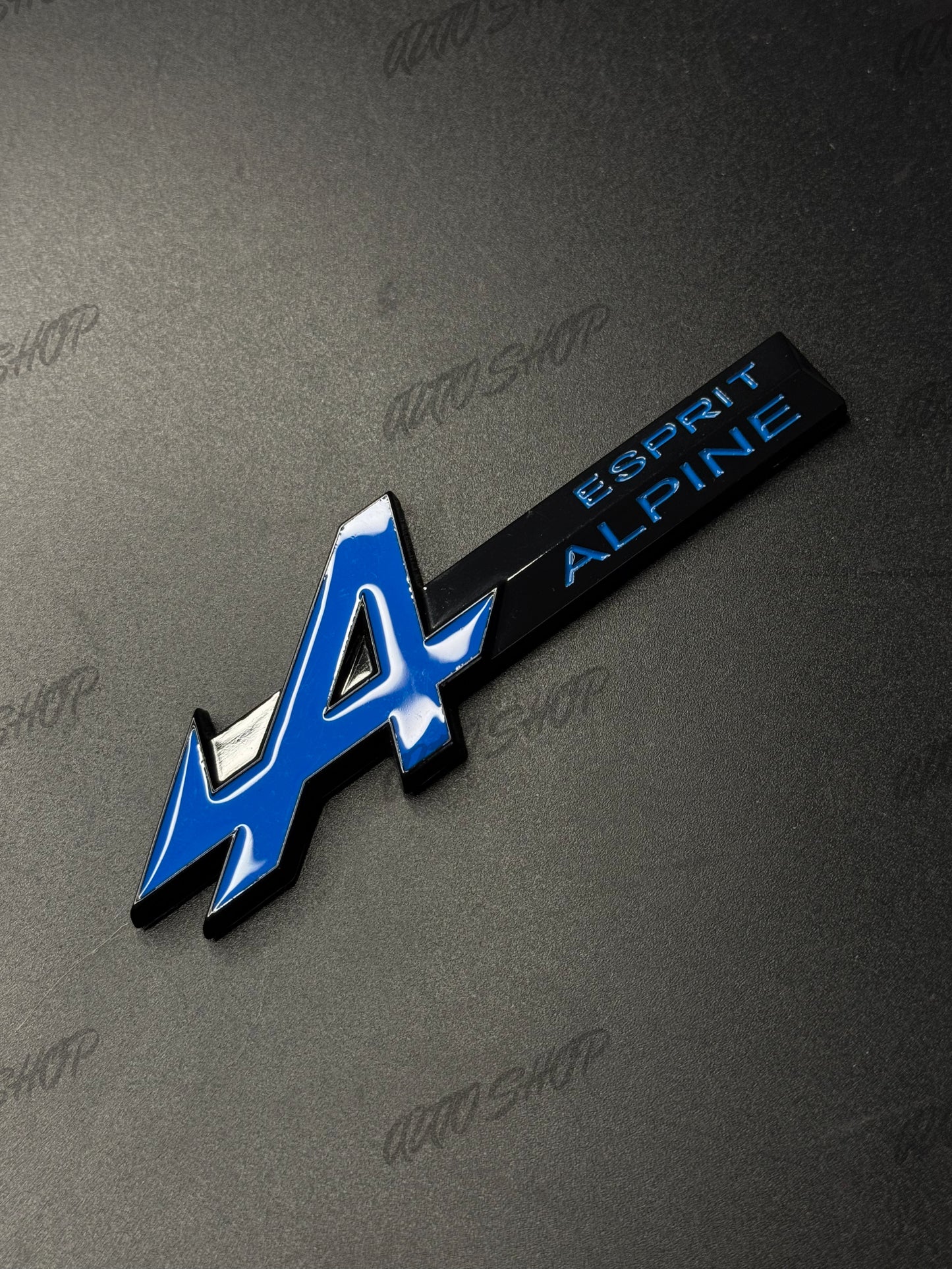 Badge Renault Esprit Alpine Coffre Ailes Calandre - AUTO SHOP