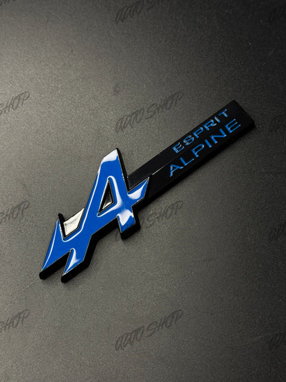 Badge Renault Esprit Alpine Coffre Ailes Calandre - AUTO SHOP
