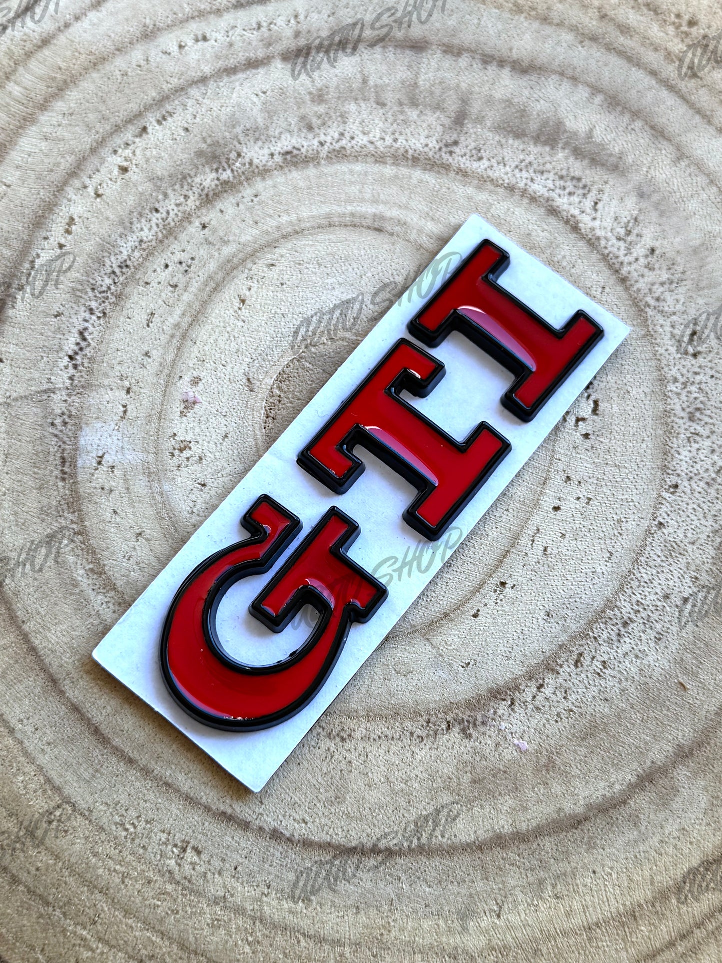 Badge coffre et calandre Volkswagen GTI (ancien logo)