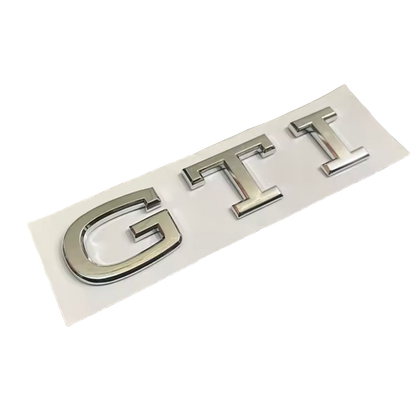 Badge coffre et calandre Volkswagen GTI (nouveau logo)