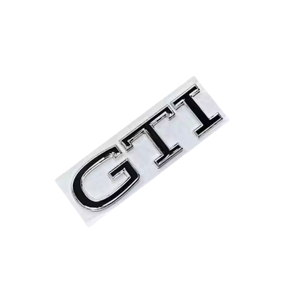 Badge coffre et calandre Volkswagen GTI (nouveau logo)