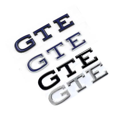 Badge de coffre Volkswagen GTE (nouveau logo)