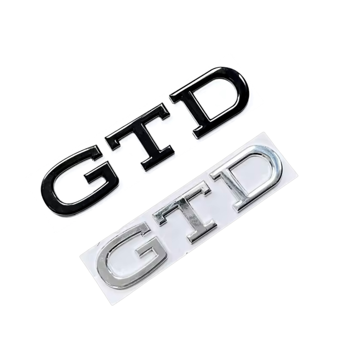 Badge coffre et calandre Volkswagen GTD (nouveau logo)