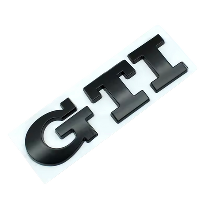 Badge coffre et calandre Volkswagen GTI (ancien logo)