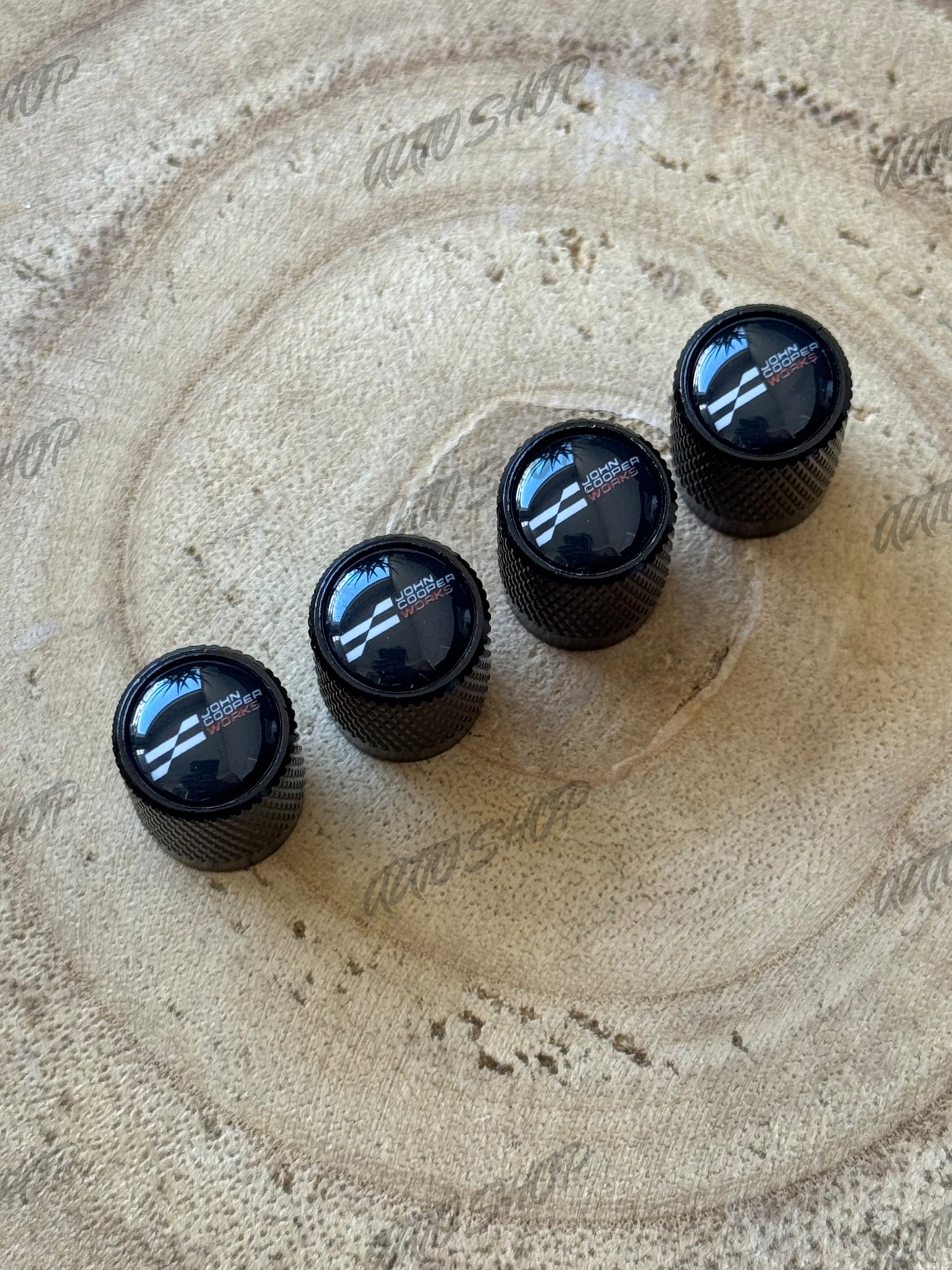 Bouchons de valves Mini JCW Nouveau Logo