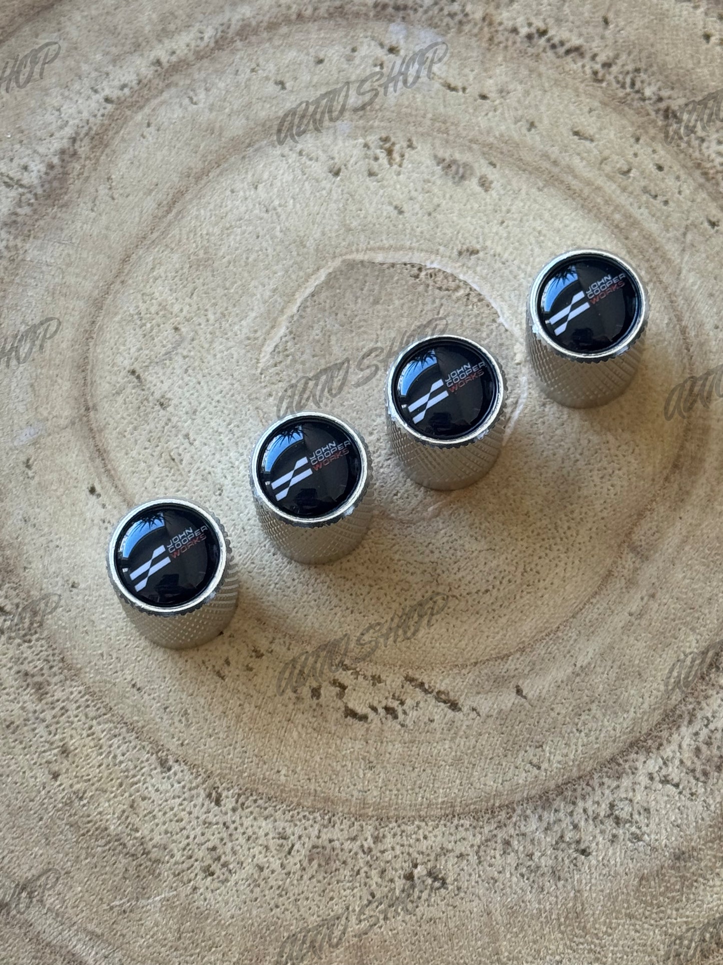 Bouchons de valves Mini JCW Nouveau Logo