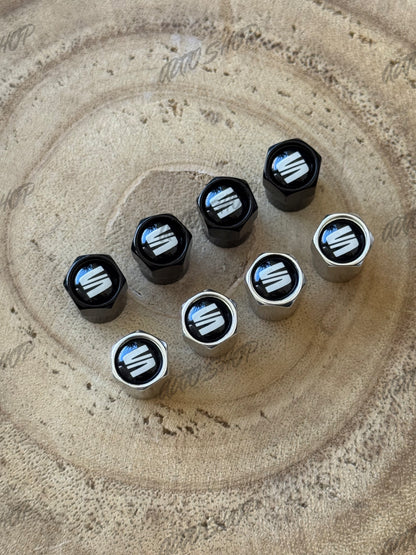 Bouchons de valves Seat (différents modèles)