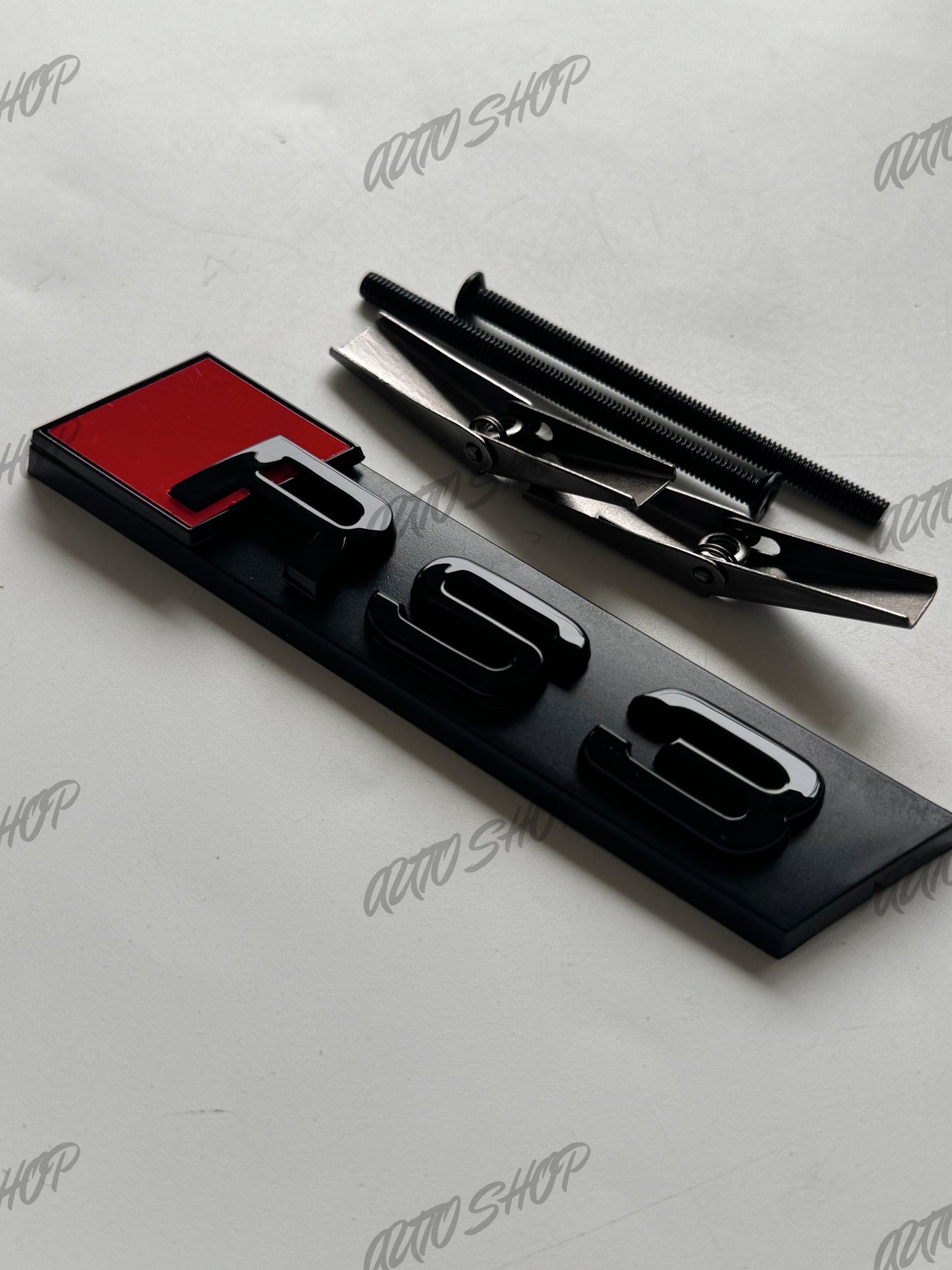 Pack Complet Logos Audi RS3 Noir Brillant - AUTO SHOP