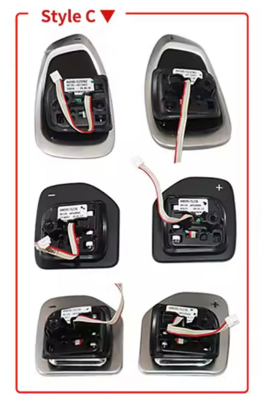 Palettes Carbone / Aluminium Audi (différents modèles)