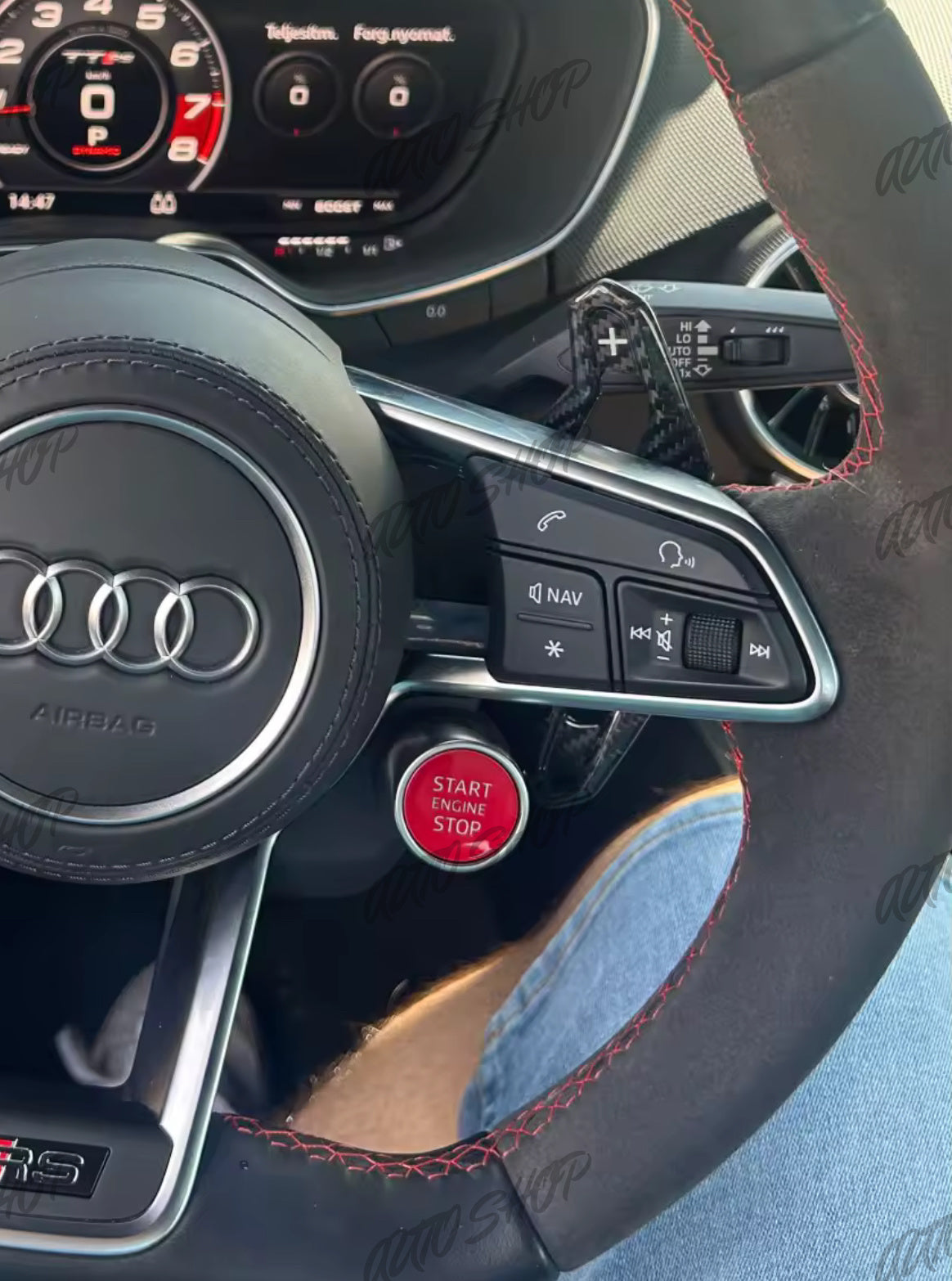 Palettes Carbone / Aluminium Audi (différents modèles)