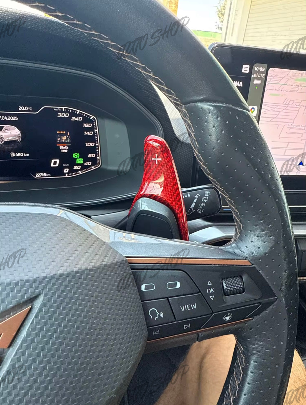 Palettes Carbone Cupra Formentor / Ateca / Leon (2021+)