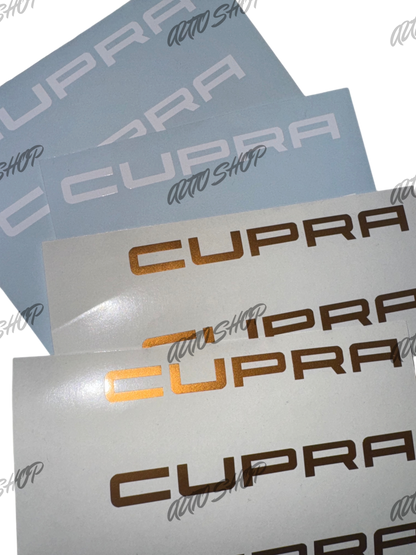 Stickers Sièges Seat Cupra 5F (personnalisables)