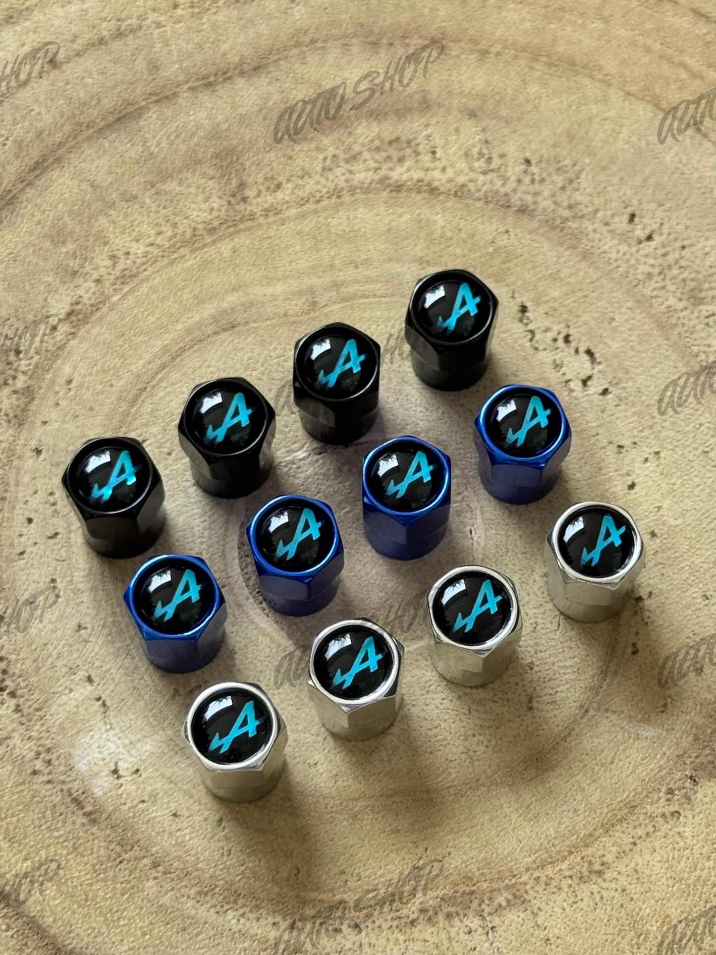 Bouchons de valves Alpine / Renault Esprit Alpine - AUTO SHOP