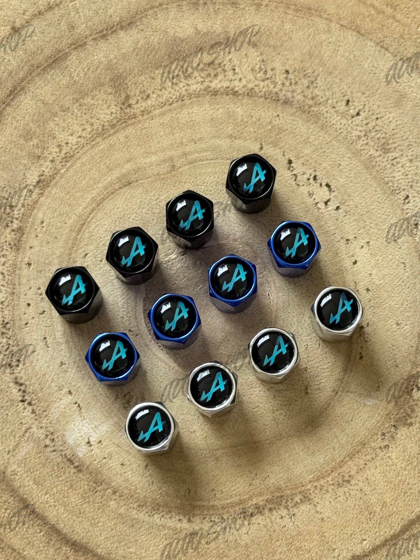 Bouchons de valves Alpine / Renault Esprit Alpine - AUTO SHOP