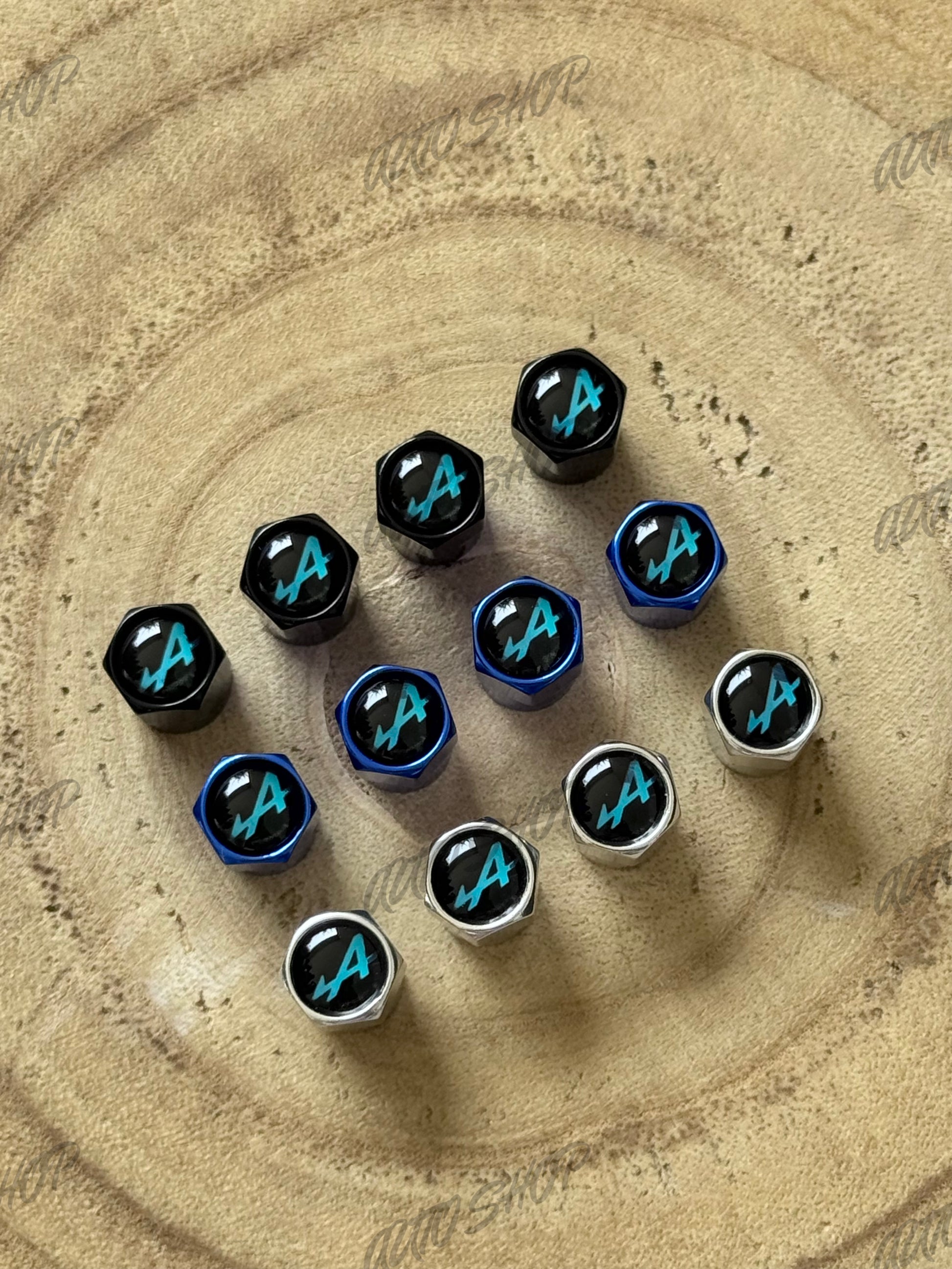 Bouchons de valves Alpine / Renault Esprit Alpine - AUTO SHOP