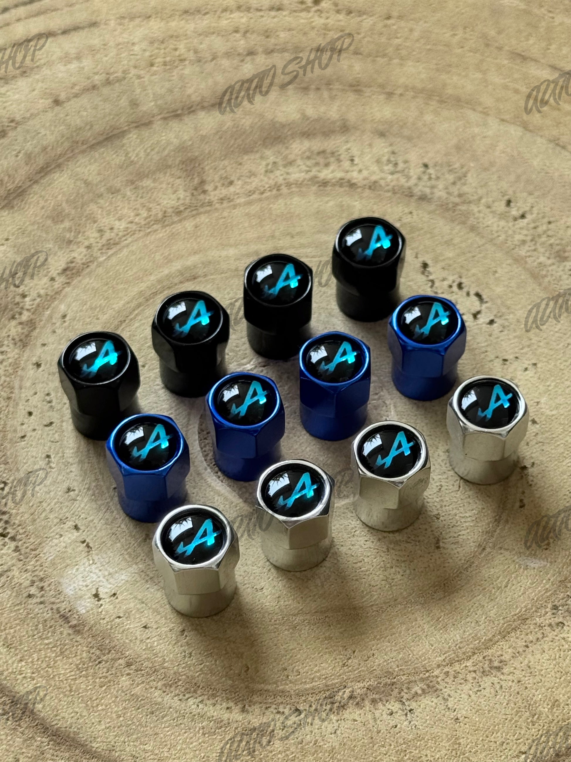 Bouchons de valves Alpine / Renault Esprit Alpine - AUTO SHOP