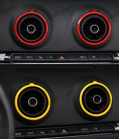 Anneaux de ventilation Audi A3 S3 RS3 8V - AUTO SHOP