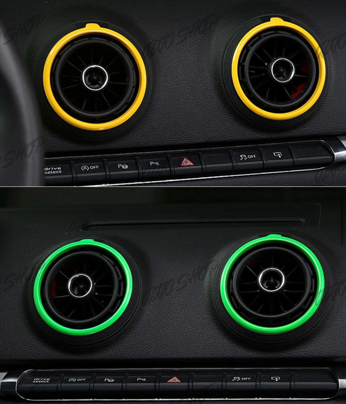 Anneaux de ventilation Audi A3 S3 RS3 8V - AUTO SHOP