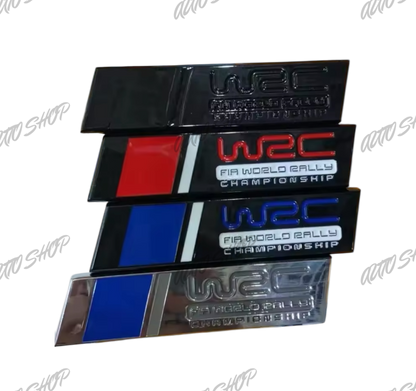 Badge coffre Polo 5 WRC - AUTO SHOP
