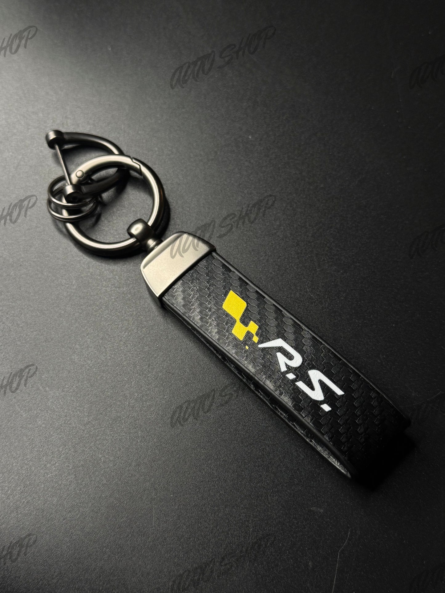 Porte clés Renault RS Damiers - AUTO SHOP