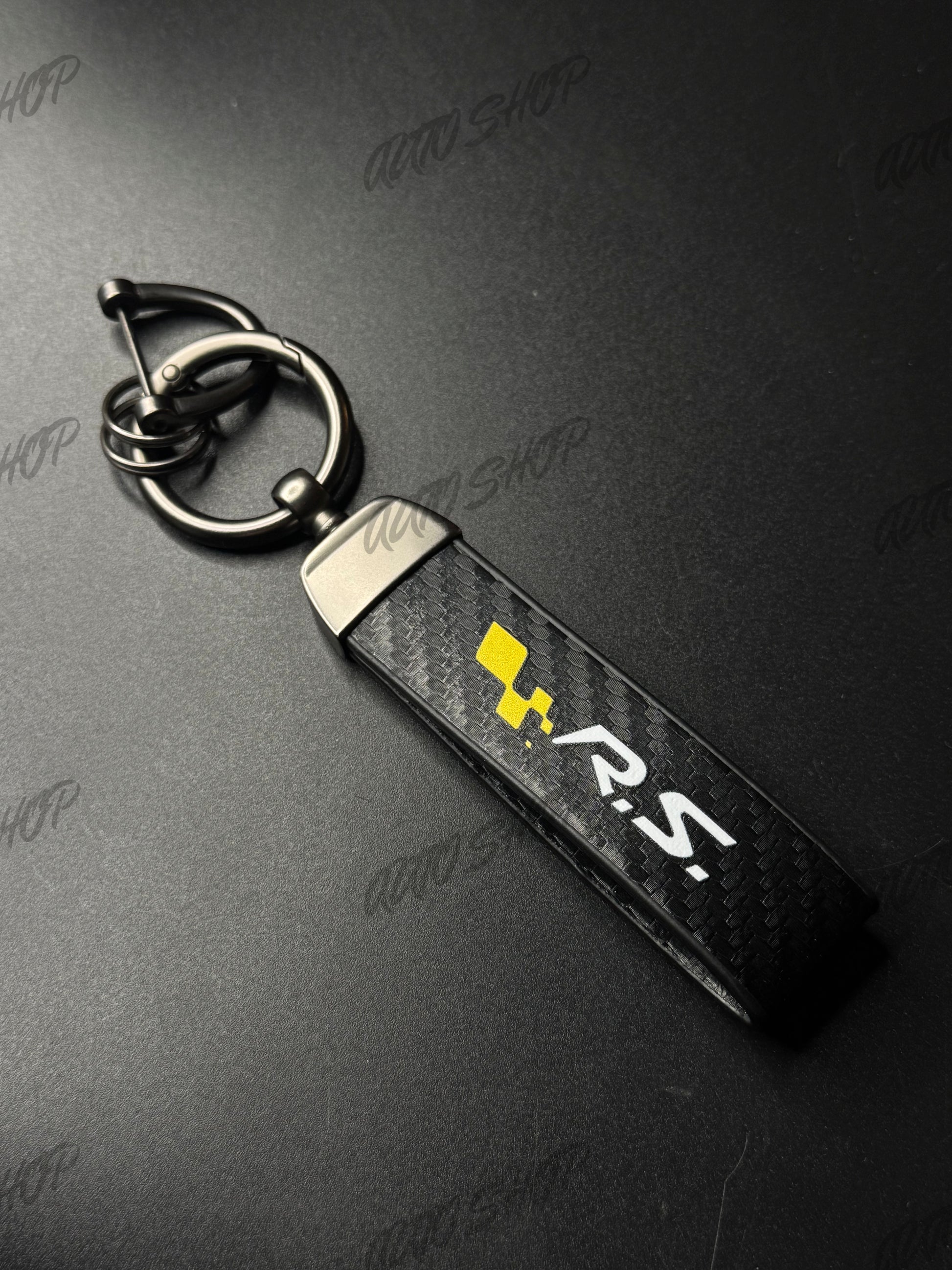 Porte clés Renault RS Damiers - AUTO SHOP