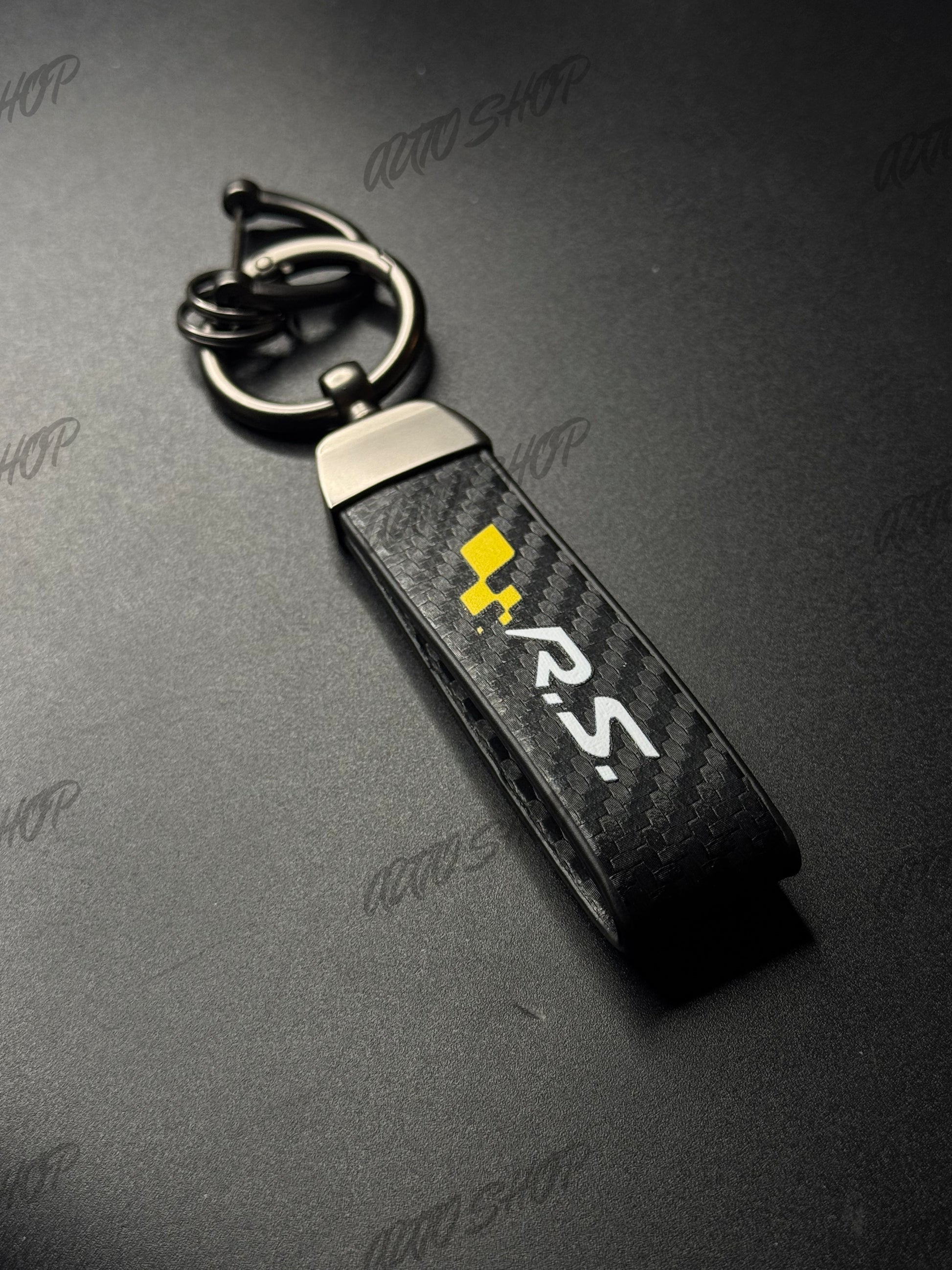 Porte clés Renault RS Damiers - AUTO SHOP