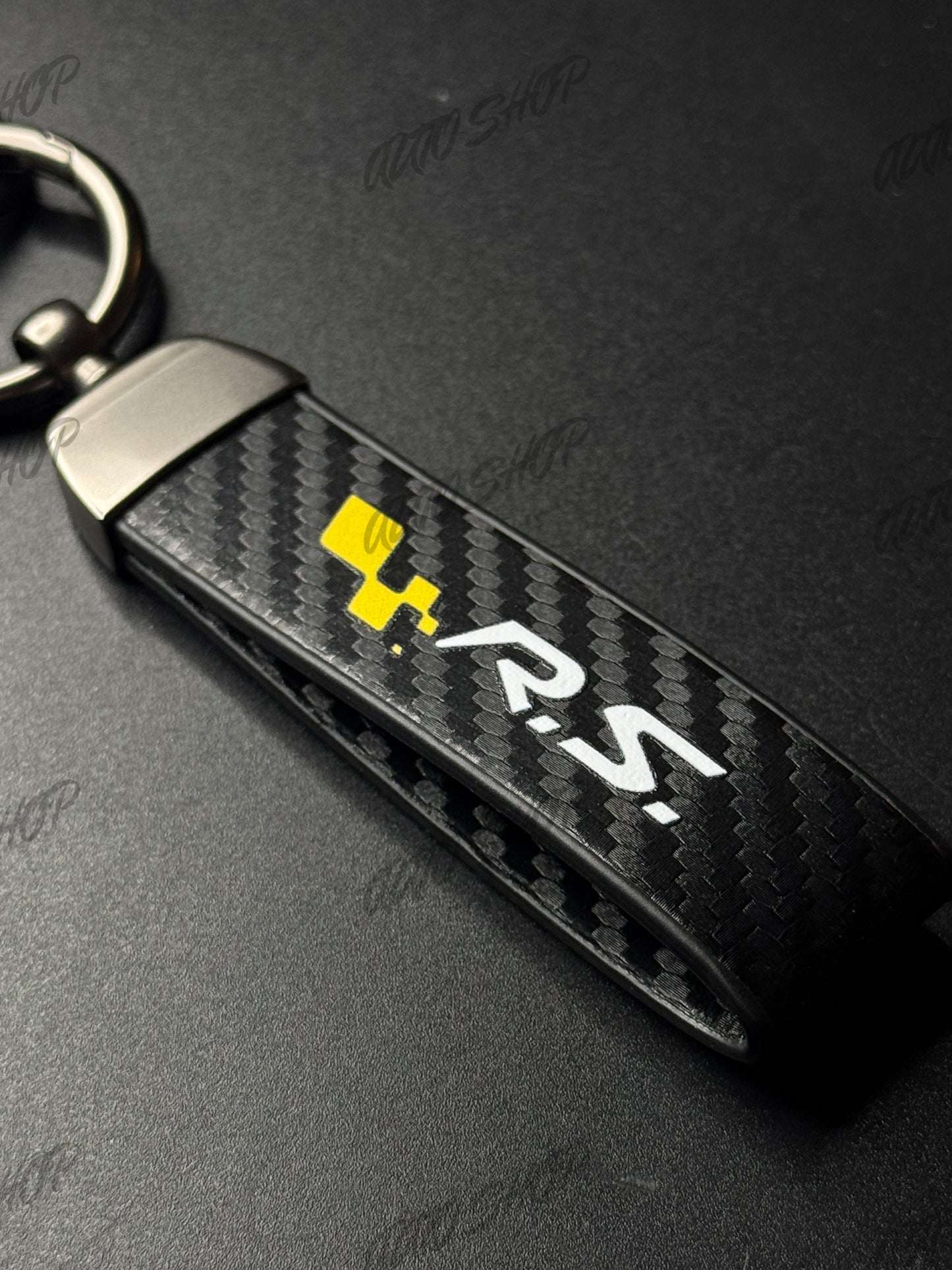 Porte clés Renault RS Damiers - AUTO SHOP