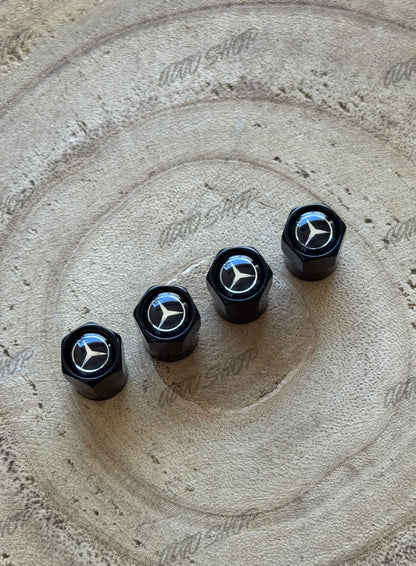 Bouchons de valves Mercedes / AMG (différents modèles) - AUTO SHOP