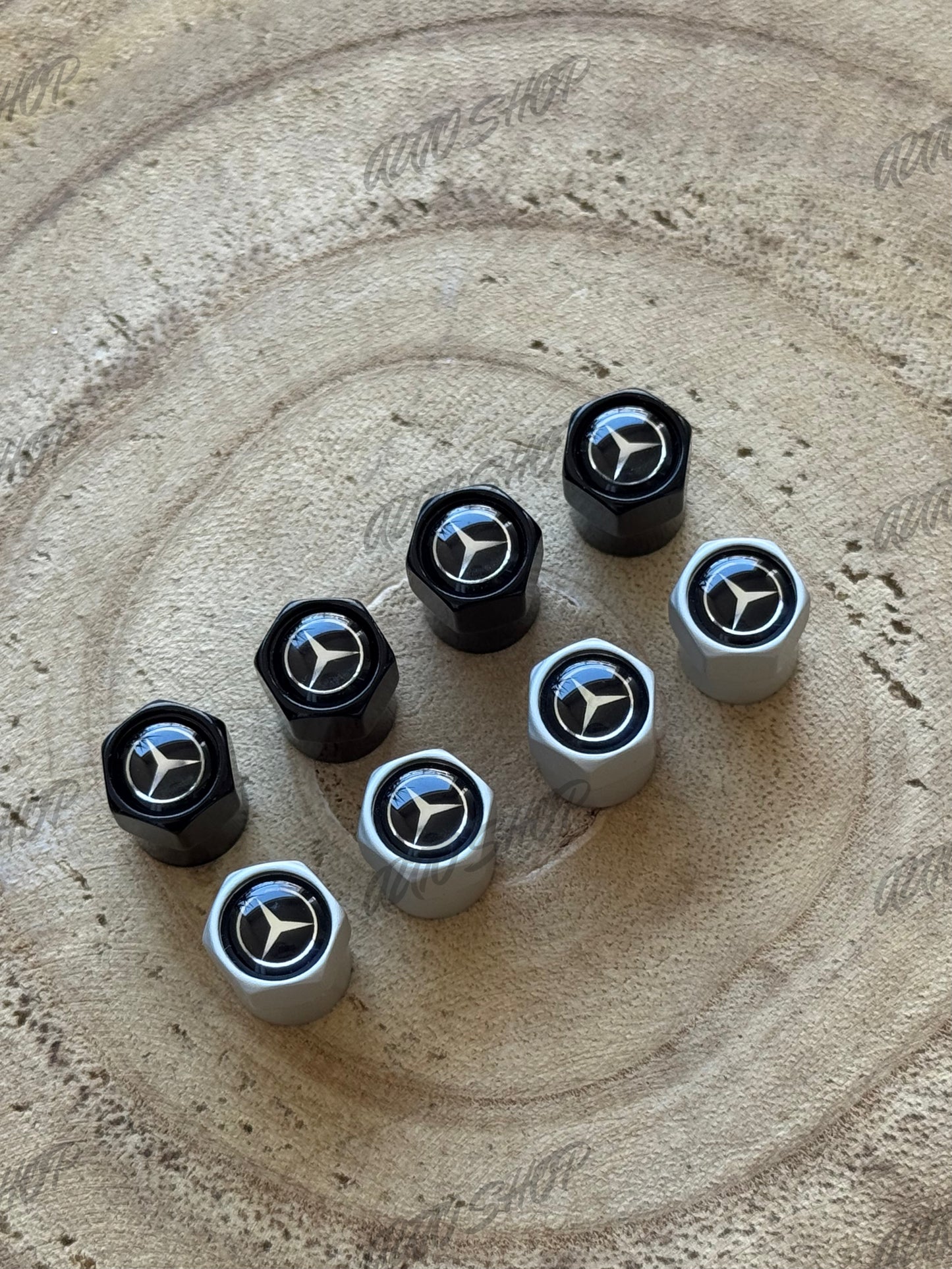 Bouchons de valves Mercedes / AMG (différents modèles) - AUTO SHOP