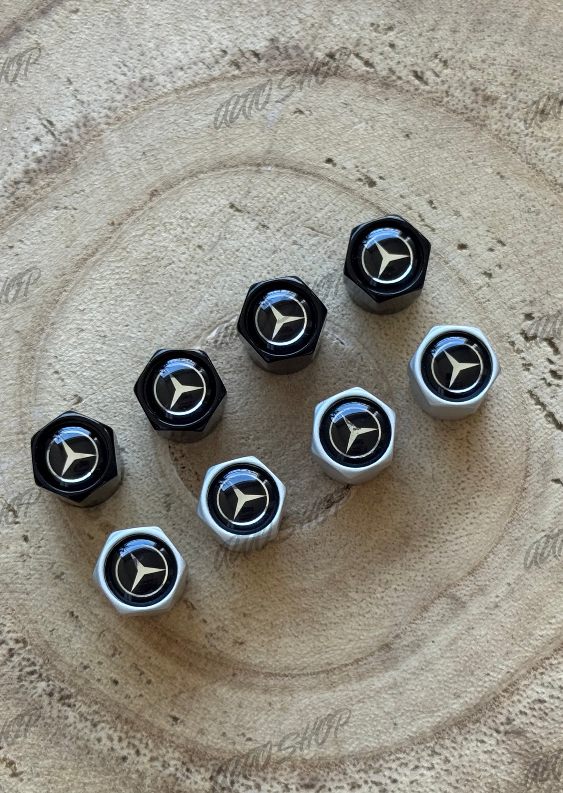 Bouchons de valves Mercedes / AMG (différents modèles) - AUTO SHOP