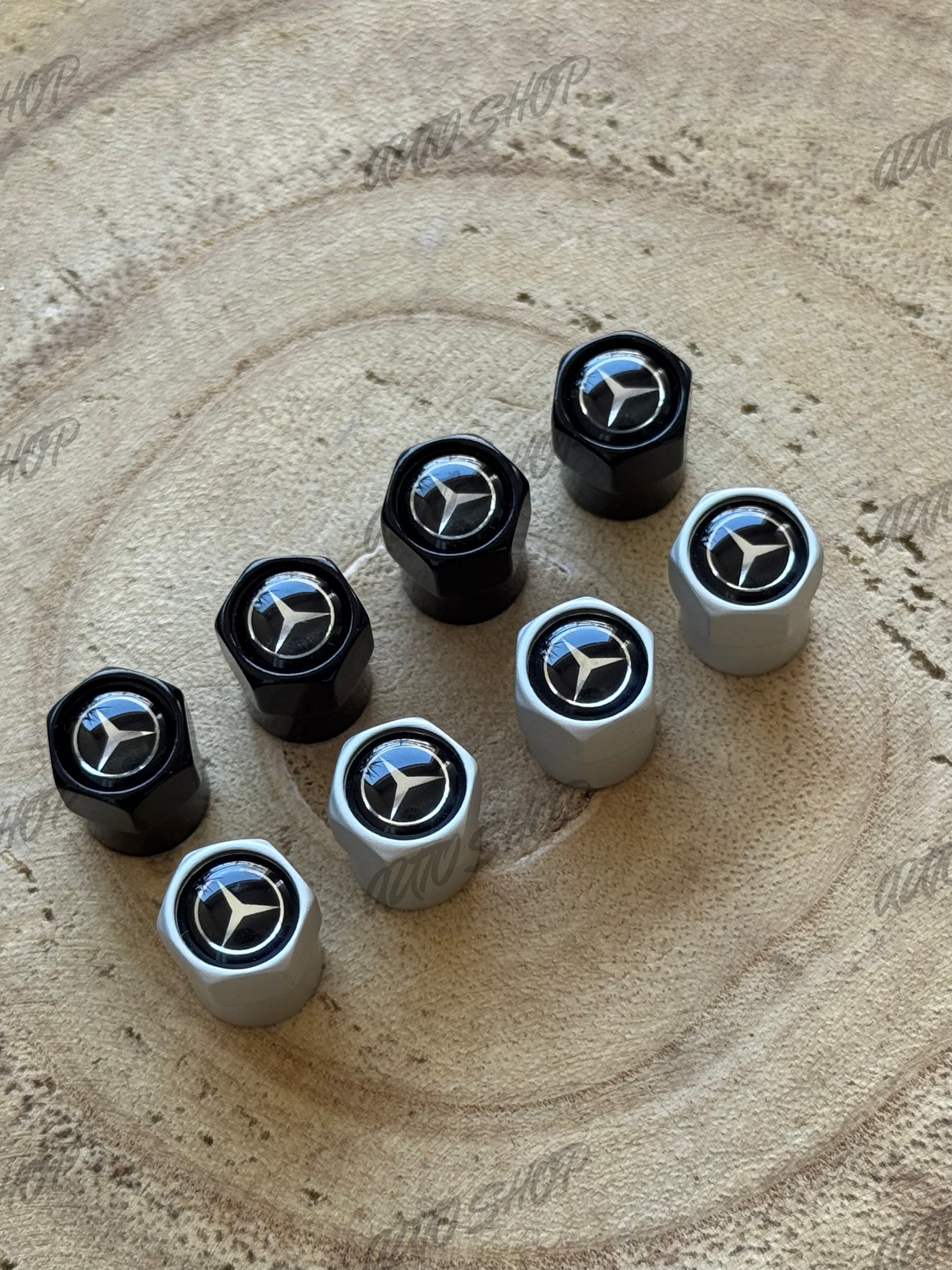 Bouchons de valves Mercedes / AMG (différents modèles) - AUTO SHOP