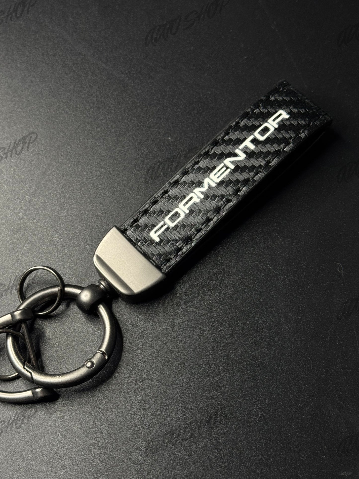 Porte clés Seat Cupra / Formentor / FR (Look Carbone) - AUTO SHOP