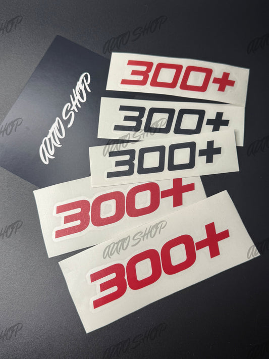 Stickers Puissance Chevaux - 200+ 300+ 400+ 500+ ... (Personnalisables) - AUTO SHOP