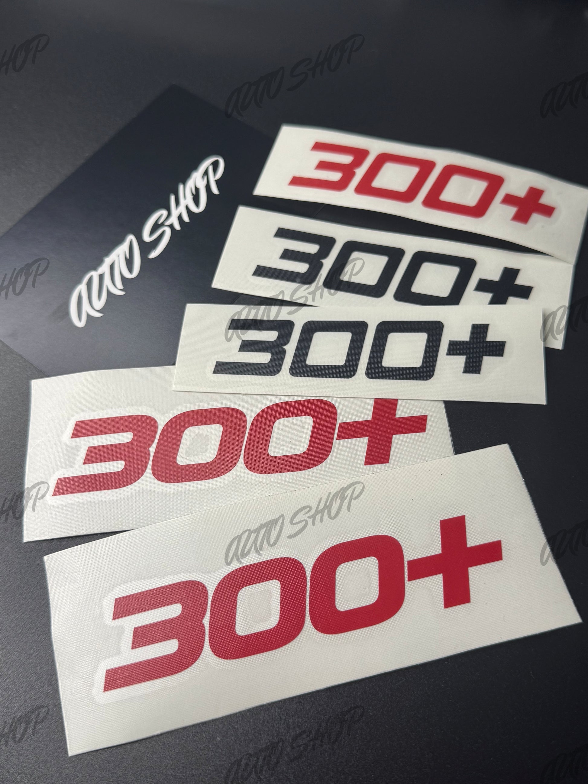 Stickers Puissance Chevaux - 200+ 300+ 400+ 500+ ... (Personnalisables) - AUTO SHOP