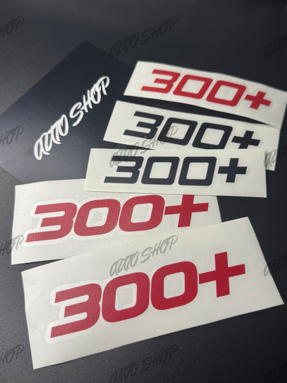 Stickers Puissance Chevaux - 200+ 300+ 400+ 500+ ... (Personnalisables) - AUTO SHOP