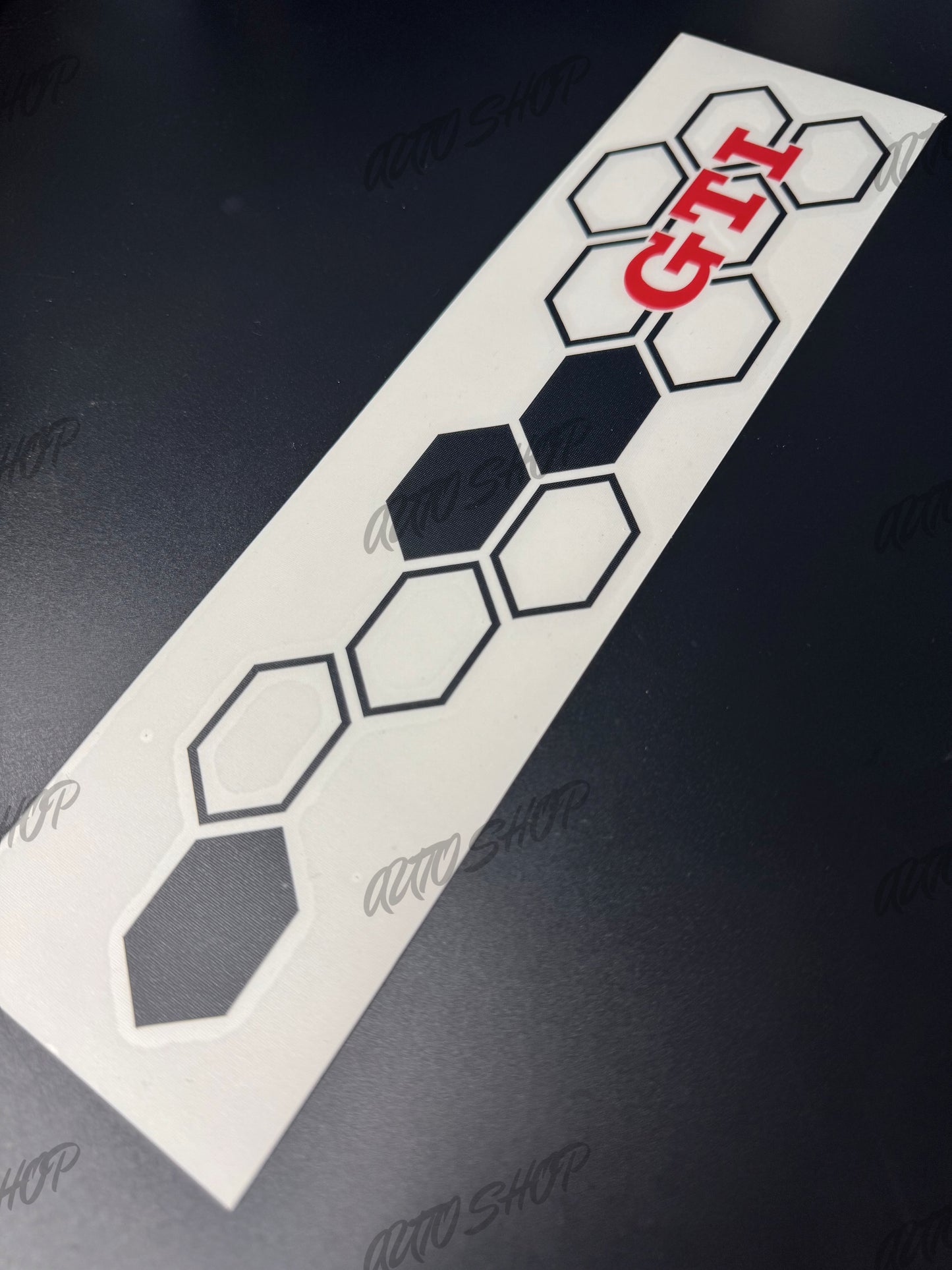 Sticker Polo 6 GTI Nid d'Abeilles - AUTO SHOP