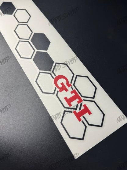 Sticker Polo 6 GTI Nid d'Abeilles - AUTO SHOP