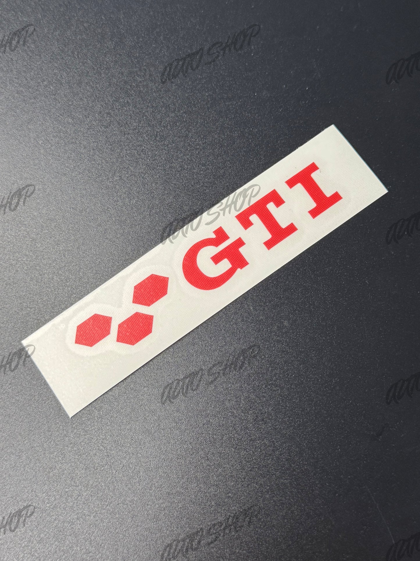 Sticker Tableau de Bord Golf 5 / Golf 6 / Golf 7 GTI - AUTO SHOP