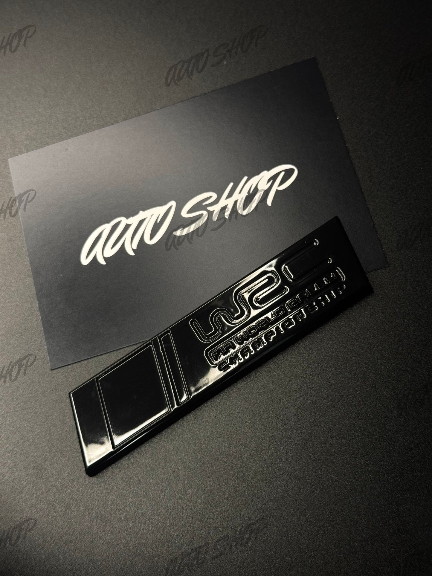 Badge coffre Polo 5 WRC - AUTO SHOP