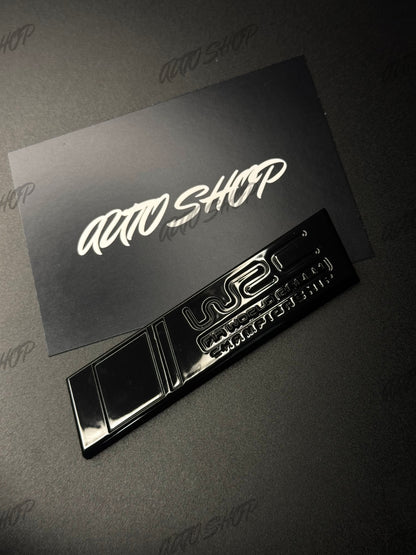 Badge coffre Polo 5 WRC - AUTO SHOP