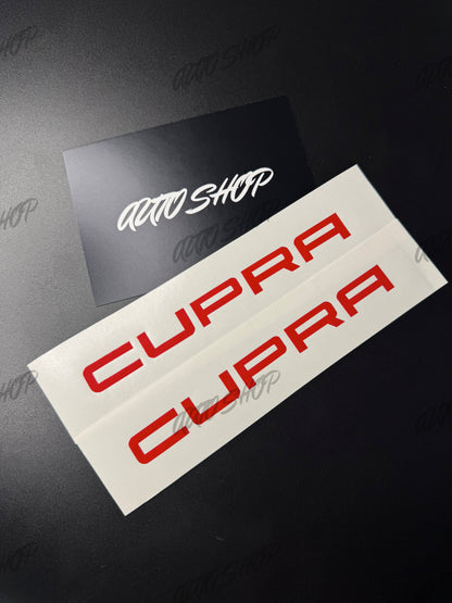 Stickers Sièges Seat Cupra 5F (personnalisables) - AUTO SHOP