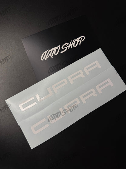 Stickers Sièges Seat Cupra 5F (personnalisables) - AUTO SHOP