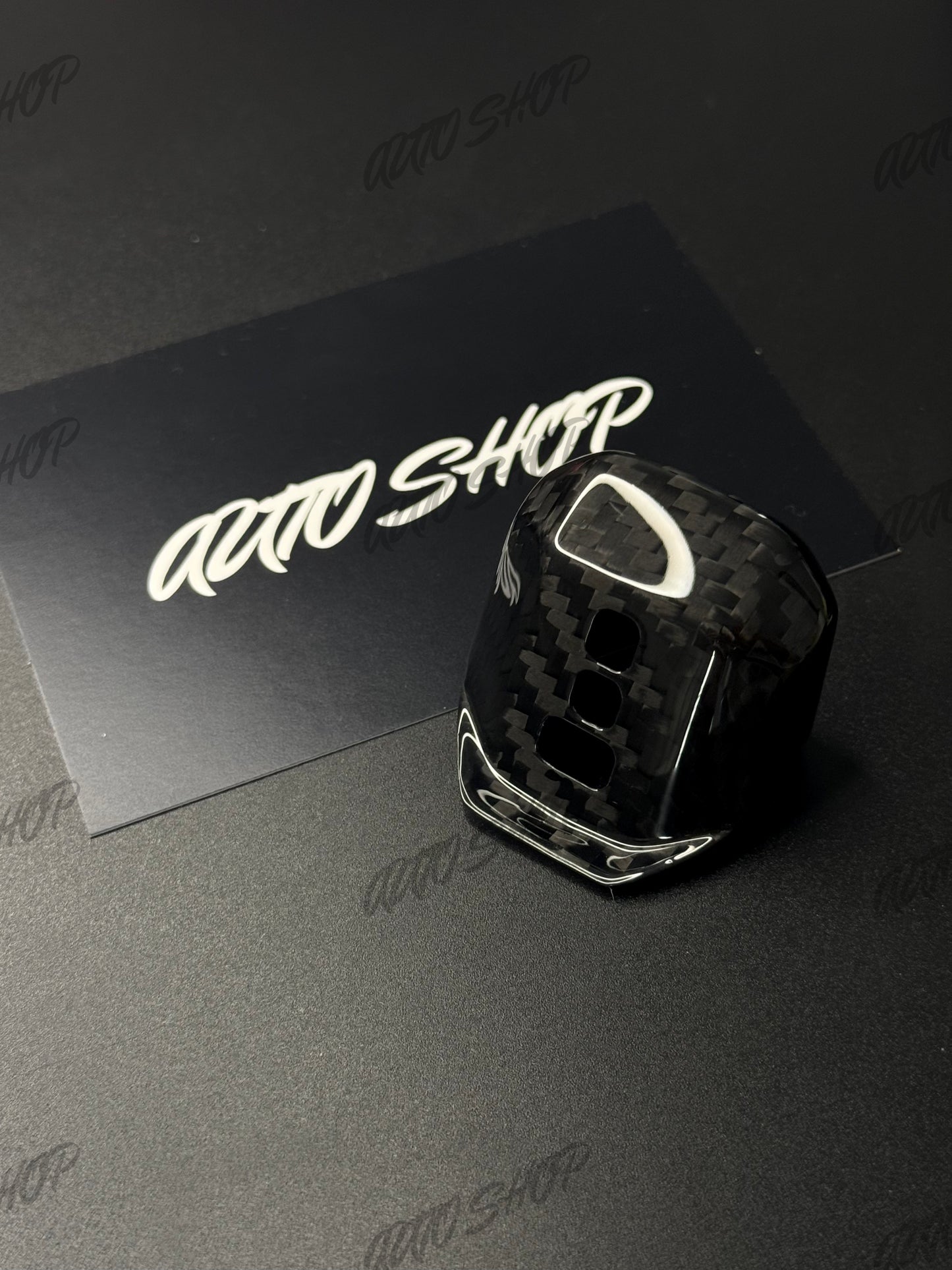 Couvre Sélecteur de vitesse Golf 8 Carbone - AUTO SHOP