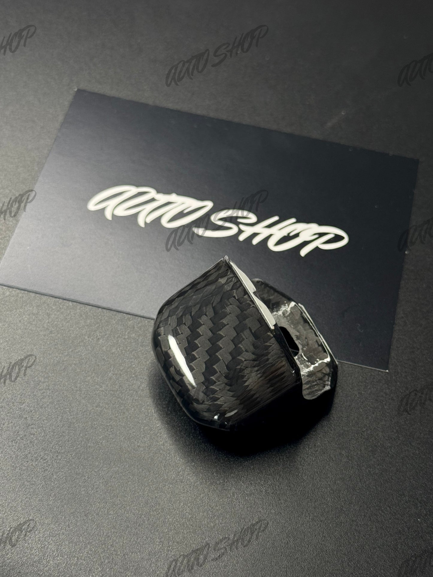 Couvre Sélecteur de vitesse Golf 8 Carbone - AUTO SHOP