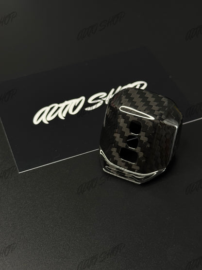 Couvre Sélecteur de vitesse Golf 8 Carbone - AUTO SHOP